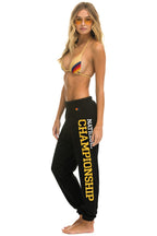 Retro CFP NATIONAL CHAMPIONSHIP 2025 UNISEX SWEATPANTS - BLACK