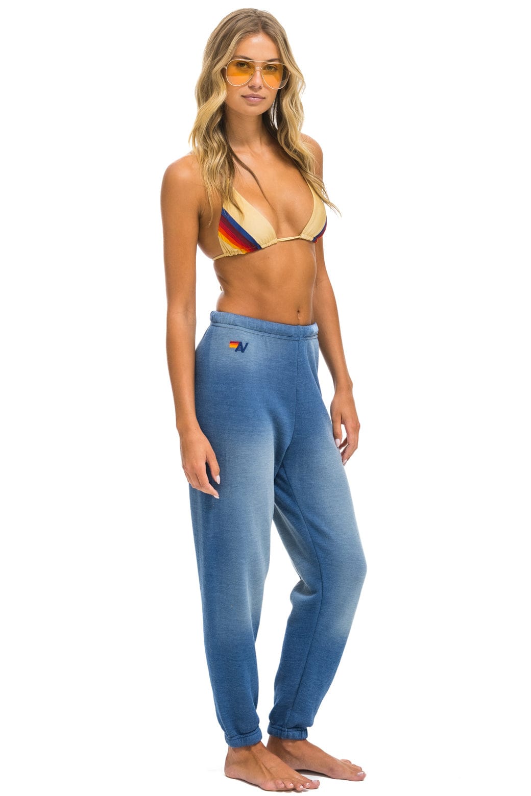 Retro ESSENTIAL SWEATPANTS - FADED WATER
