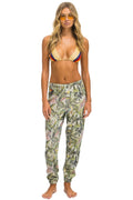 Retro JUNGLE SWEATPANTS - SAND