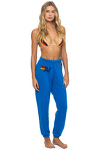 Retro LOGO SWEATPANTS - ADVENTURE BLUE