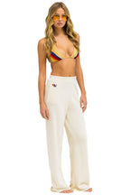 Retro WIDE LEG POCKET SWEATPANTS - VINTAGE WHITE