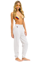 Retro 5 STRIPE SWEATPANTS - DOVE WHITE GREY