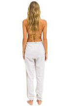 Retro 5 STRIPE SWEATPANTS - DOVE WHITE GREY