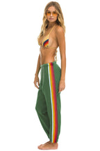 Retro 5 STRIPE SWEATPANTS - PALM RAINBOW WHITE