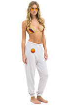 Retro SUNSET PATCH SWEATPANTS - DOVE