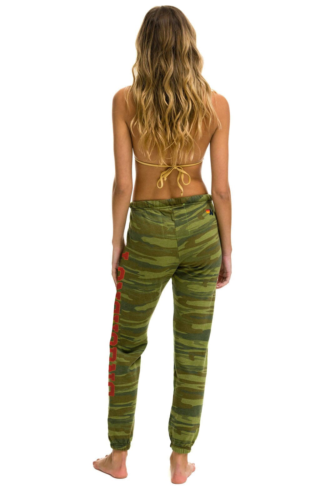 Retro UNIVERSITY OF TEXAS WOMENS SWEATPANTS - CAMO