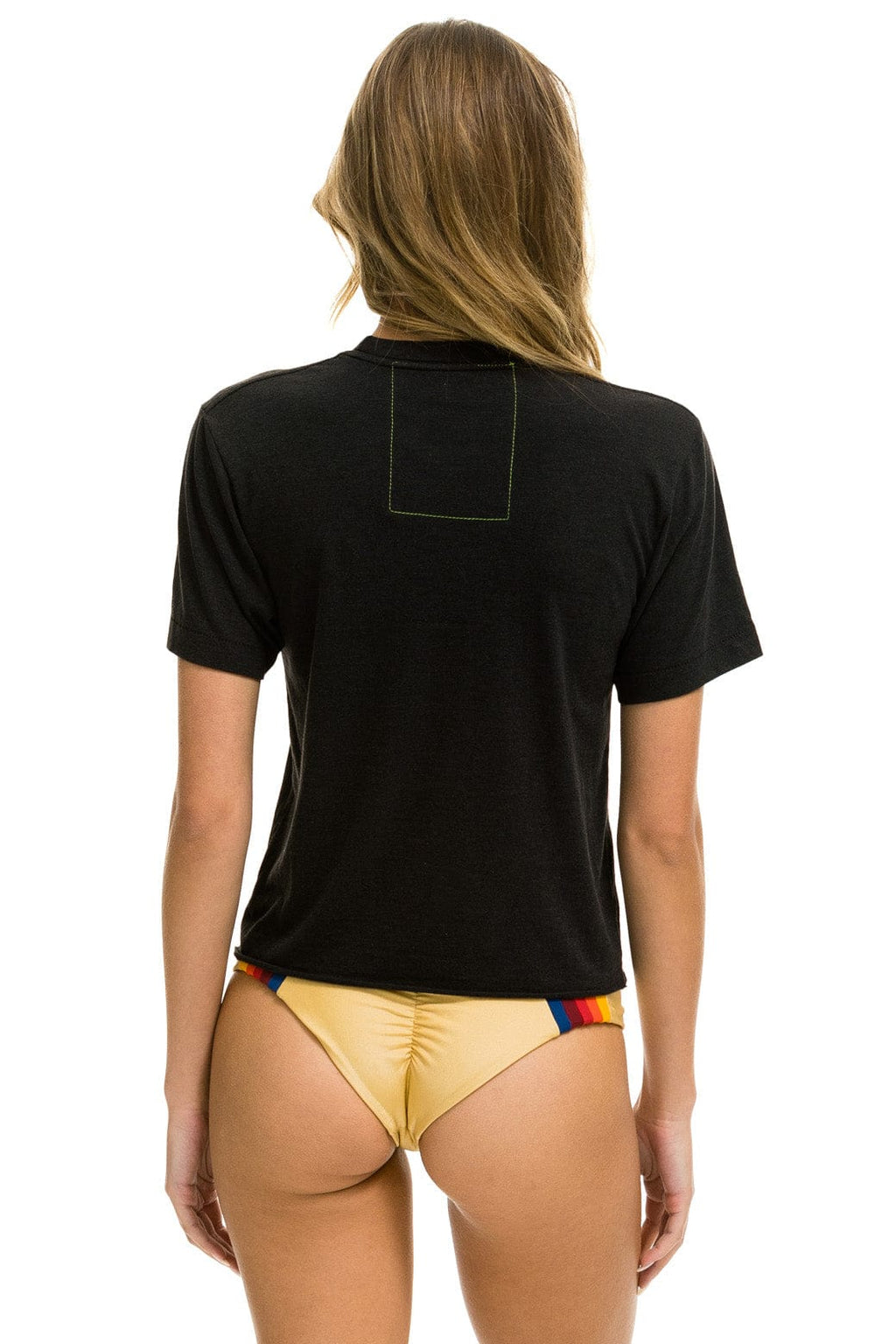Retro JAZZ ASPEN SNOWMASS 2025 BOYFRIEND TEE - BLACK