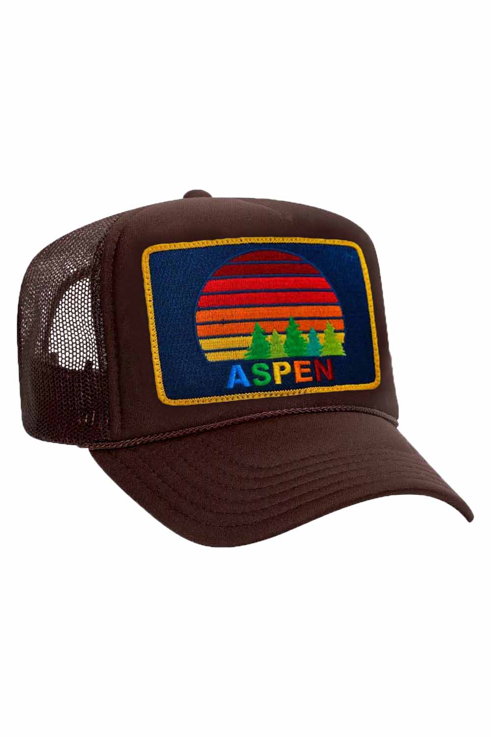 Retro ASPEN SUNSET TRUCKER HAT