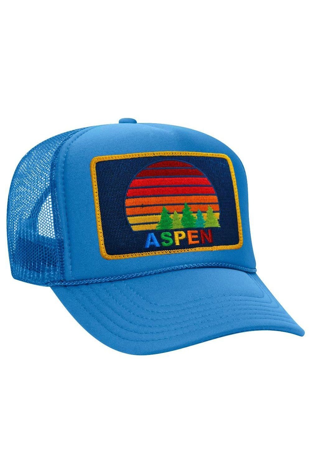 Retro ASPEN SUNSET TRUCKER HAT