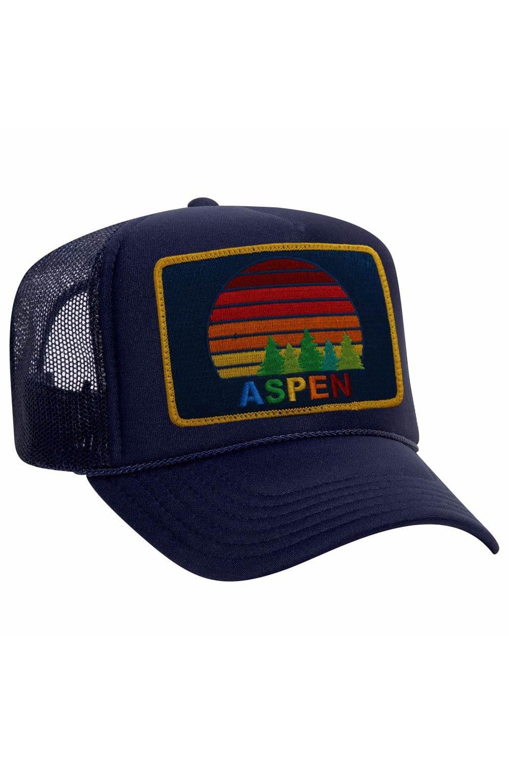 Retro ASPEN SUNSET TRUCKER HAT