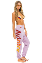 Retro AVIATOR NATION 2 SWEATPANTS - MAUVE