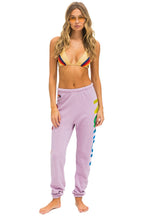 Retro AVIATOR NATION 2 SWEATPANTS - MAUVE