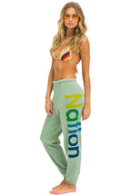 Retro AVIATOR NATION 2 SWEATPANTS - SAGE