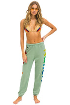 Retro AVIATOR NATION 2 SWEATPANTS - SAGE