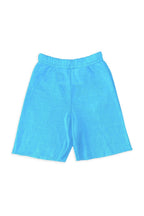 Retro AVIATOR NATION ASPEN KIDS SWEATSHORTS - NEON BLUE