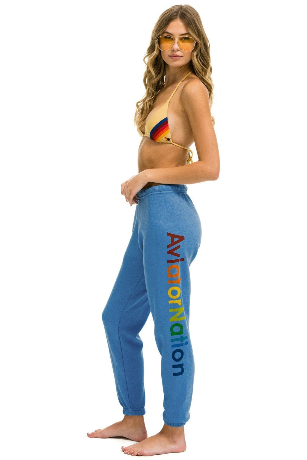 Retro AVIATOR NATION ASPEN SWEATPANTS - COBALT