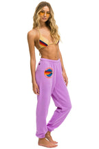 Retro AVIATOR NATION ASPEN SWEATPANTS - NEON PURPLE