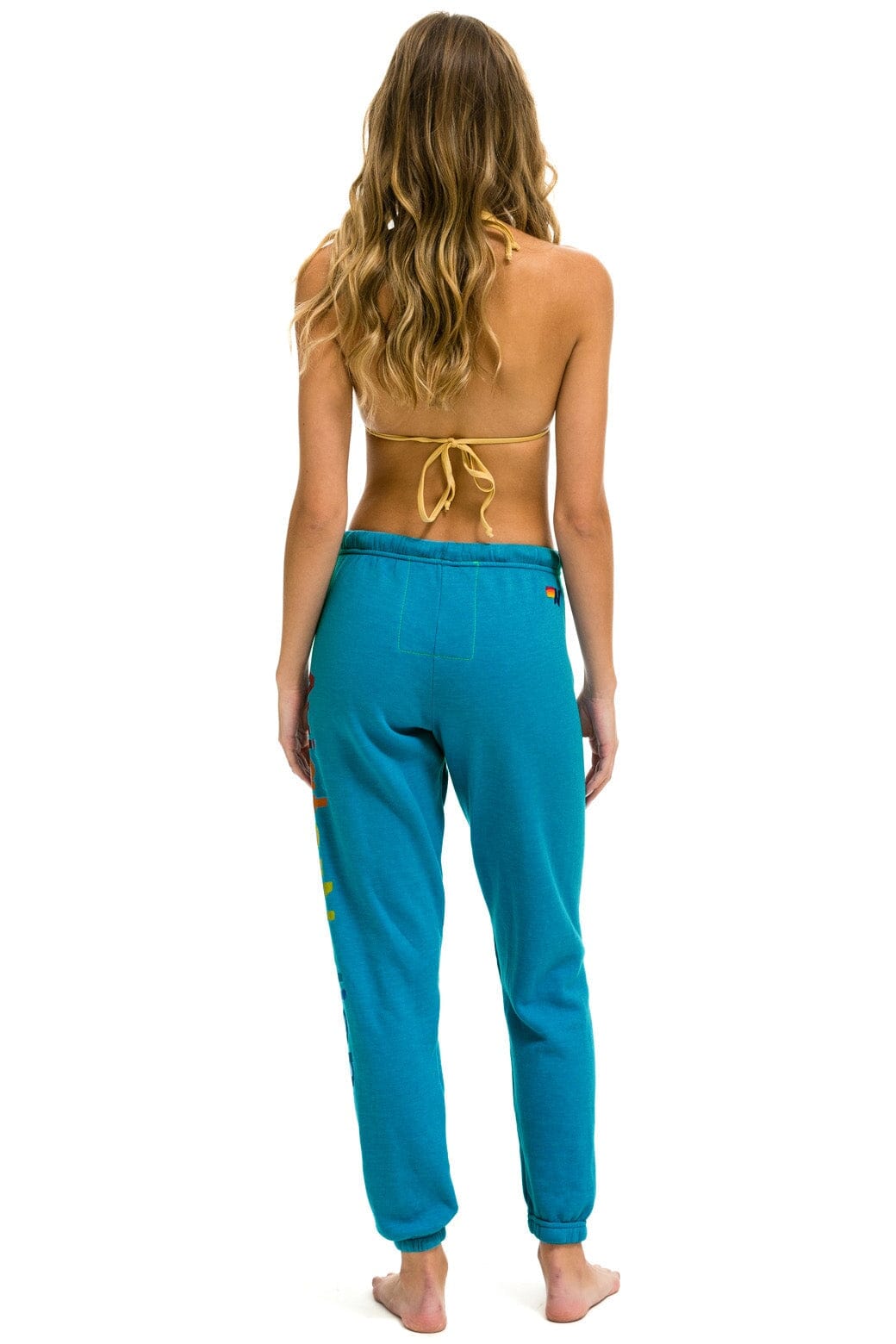 Retro AVIATOR NATION ASPEN SWEATPANTS - TEAL