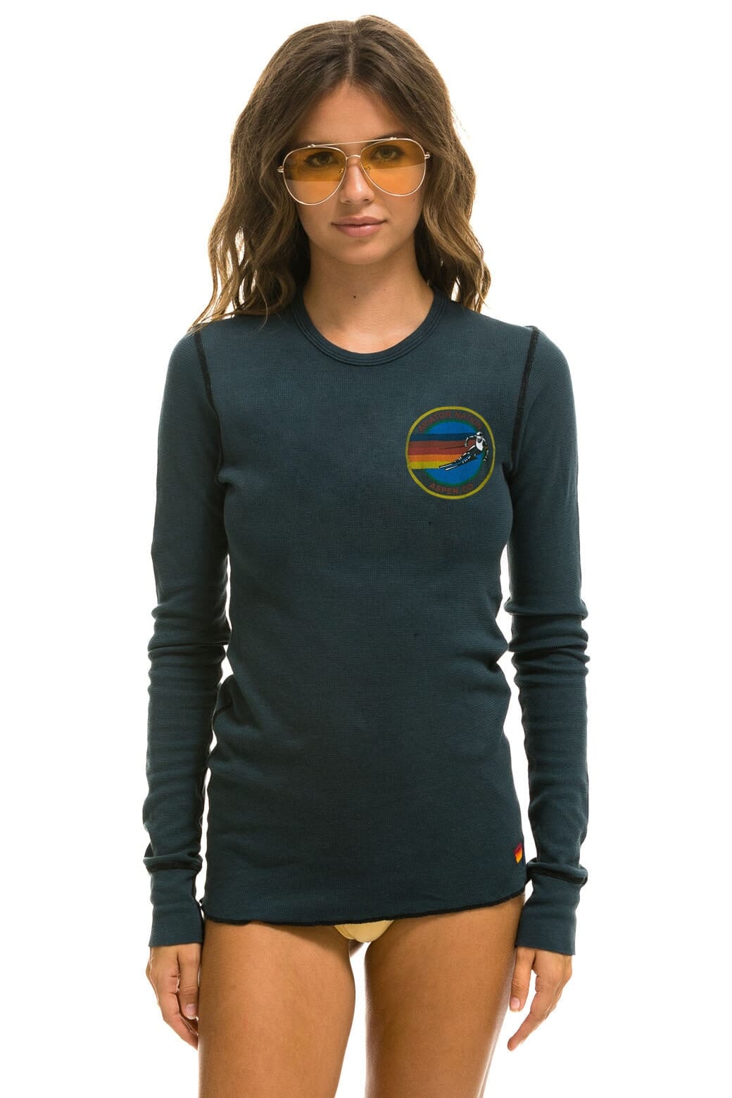 Retro AVIATOR NATION ASPEN THERMAL - CHARCOAL