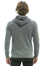 Retro AVIATOR NATION AUSTIN HOODIE - HEATHER GREY