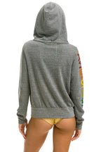 Retro AVIATOR NATION AUSTIN HOODIE - HEATHER GREY