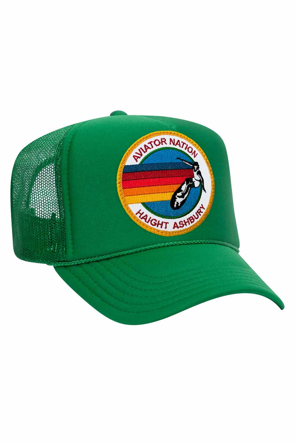 Retro AVIATOR NATION HAIGHT ASHBURY TRUCKER HAT