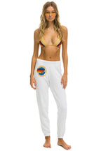 Retro AVIATOR NATION HAMPTONS SWEATPANTS - WHITE