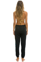 Retro AVIATOR NATION LA JOLLA SWEATPANTS - CHARCOAL