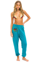 Retro AVIATOR NATION LAGUNA BEACH SWEATPANTS - TEAL
