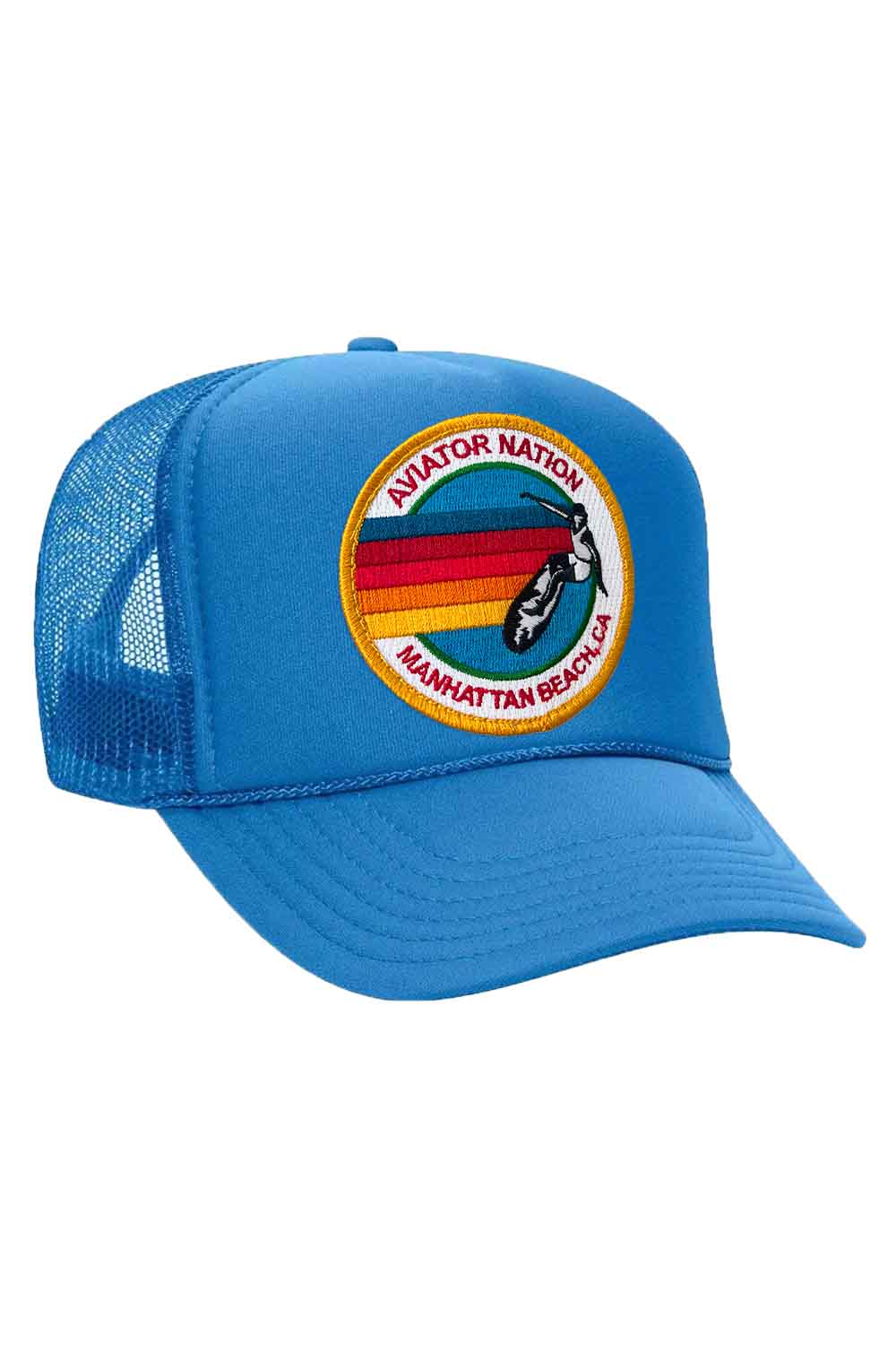 Retro AVIATOR NATION MANHATTAN BEACH TRUCKER HAT