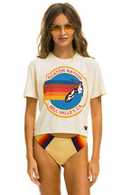 Retro SIGNATURE MILL VALLEY BOYFRIEND TEE - VINTAGE WHITE