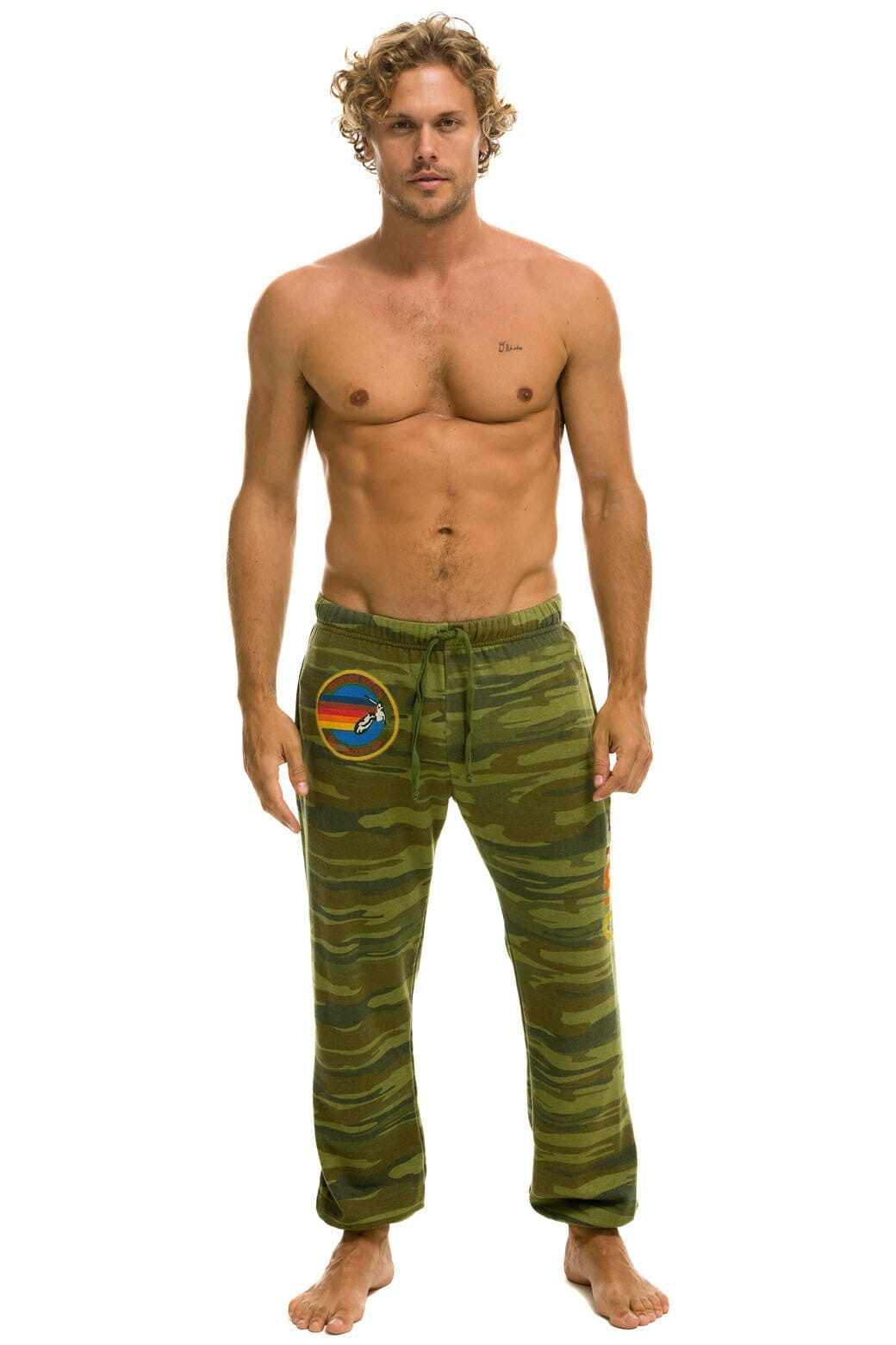 Retro AVIATOR NATION MILL VALLEY SWEATPANTS - CAMO