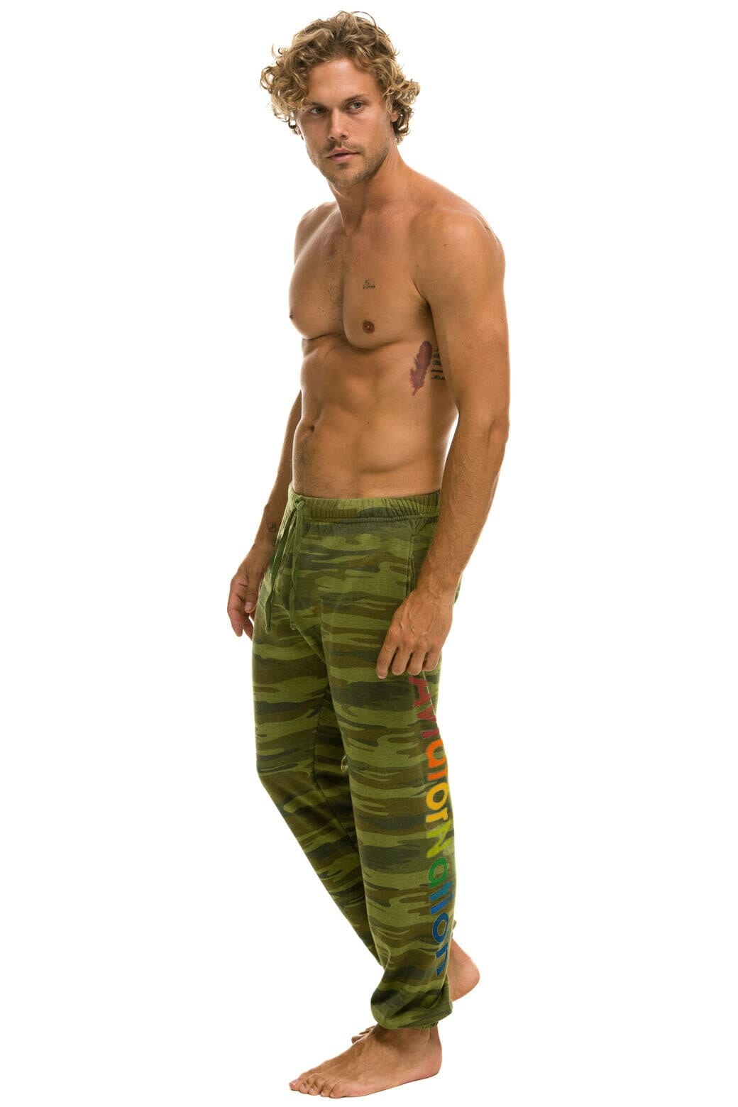 Retro AVIATOR NATION MILL VALLEY SWEATPANTS - CAMO
