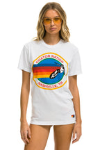 Retro AVIATOR NATION NASHVILLE TEE - WHITE