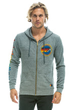 Retro AVIATOR NATION NORTH SHORE HOODIE - HEATHER GREY