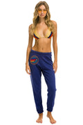 Retro AVIATOR NATION NORTH SHORE SWEATPANTS - PURPLE