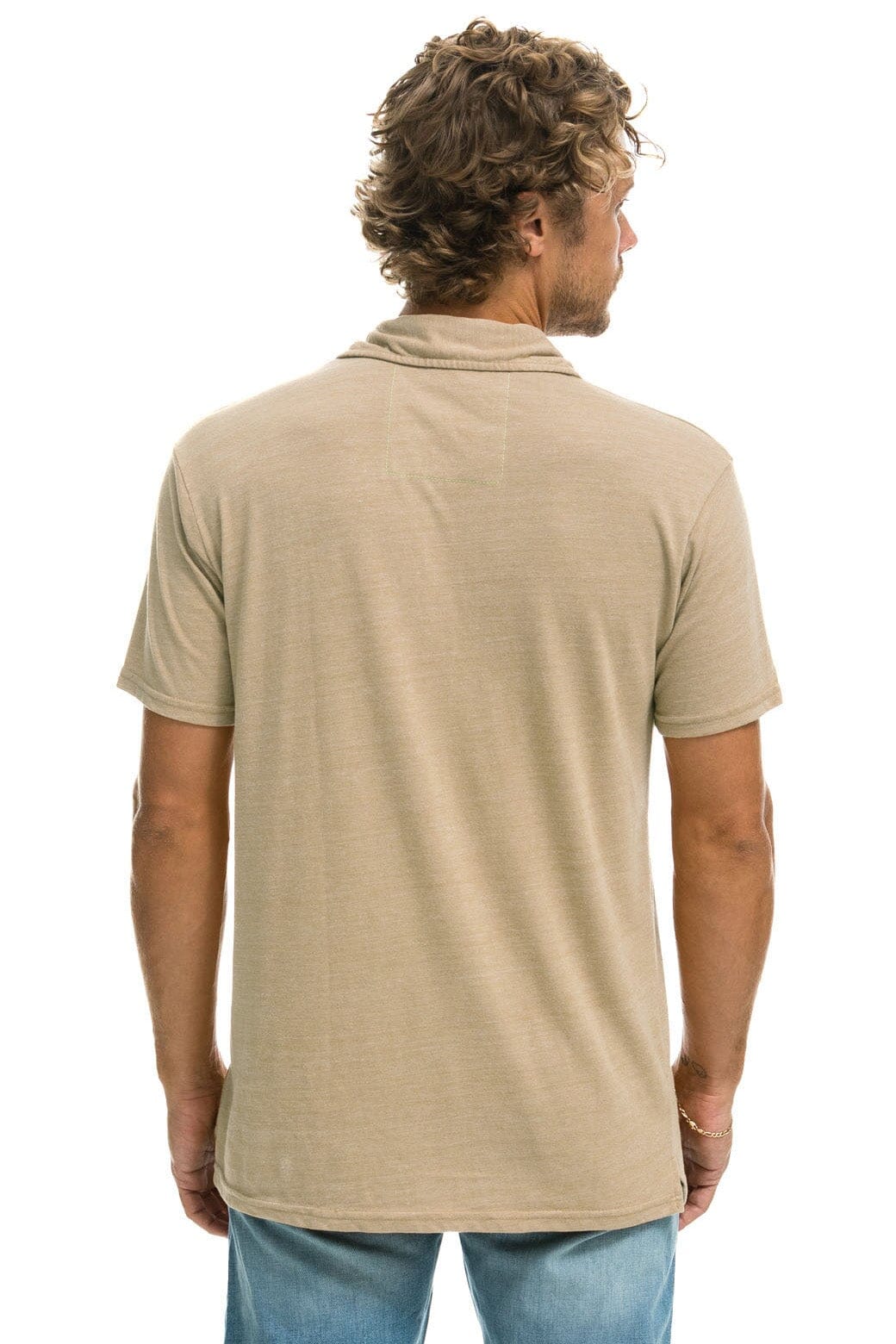 Retro AVIATOR NATION POLO - SAND