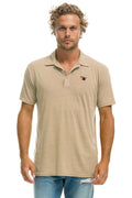 Retro AVIATOR NATION POLO - SAND
