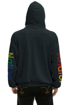 Retro AVIATOR NATION RELAXED VENICE PULLOVER HOODIE - CHARCOAL