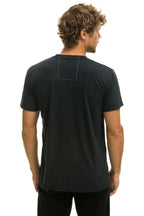 Retro AVIATOR NATION SAN FRANCISCO TEE - CHARCOAL