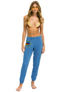 Retro AVIATOR NATION VENICE SWEATPANTS - COBALT