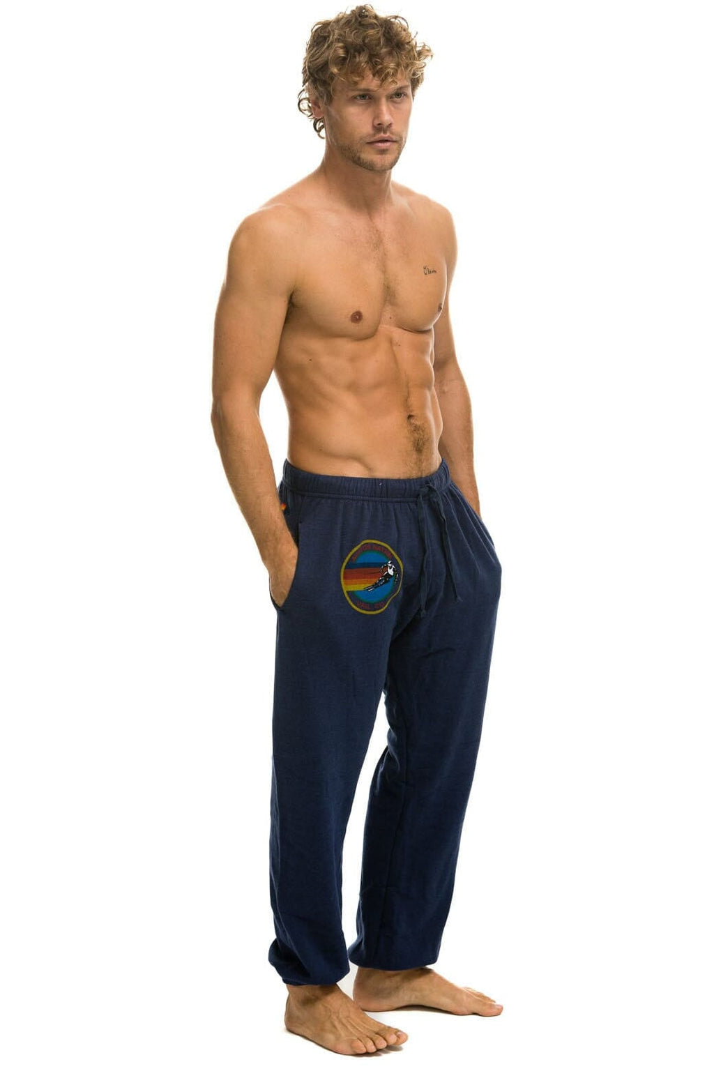 Retro AVIATOR NATION VAIL MENS SWEATPANT - NAVY