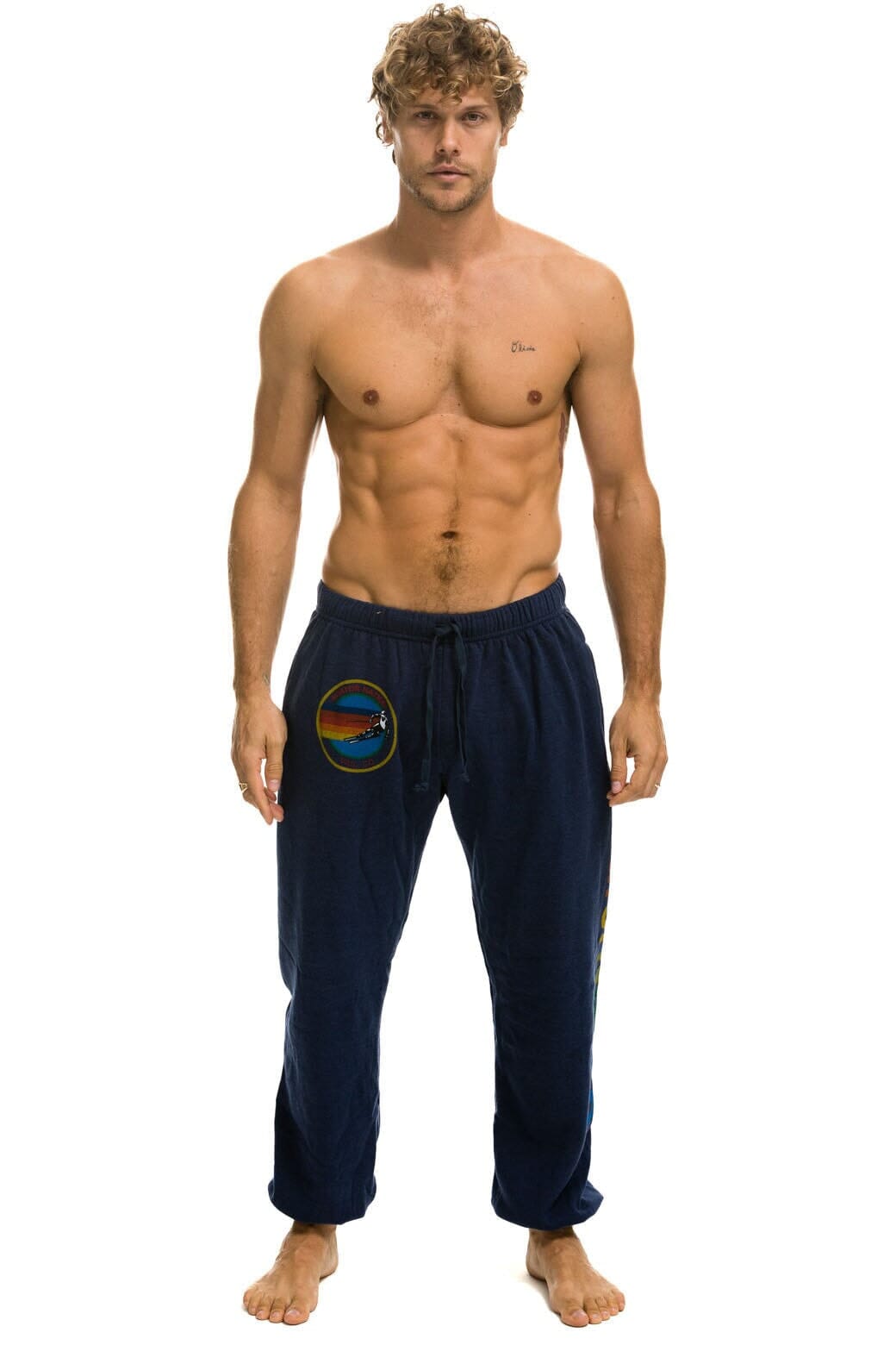 Retro AVIATOR NATION VAIL MENS SWEATPANT - NAVY