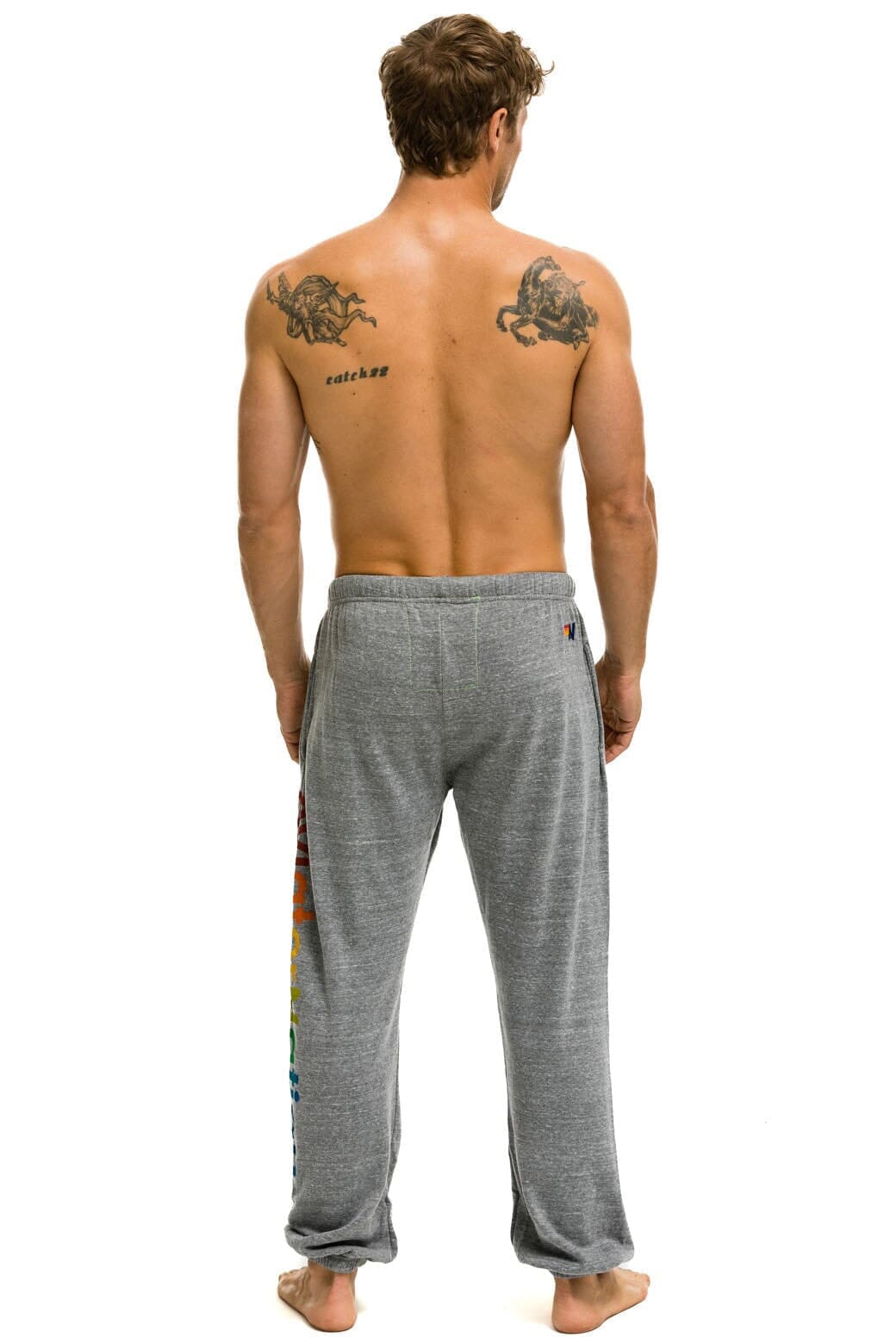 Retro AVIATOR NATION VAIL SWEATPANTS - HEATHER