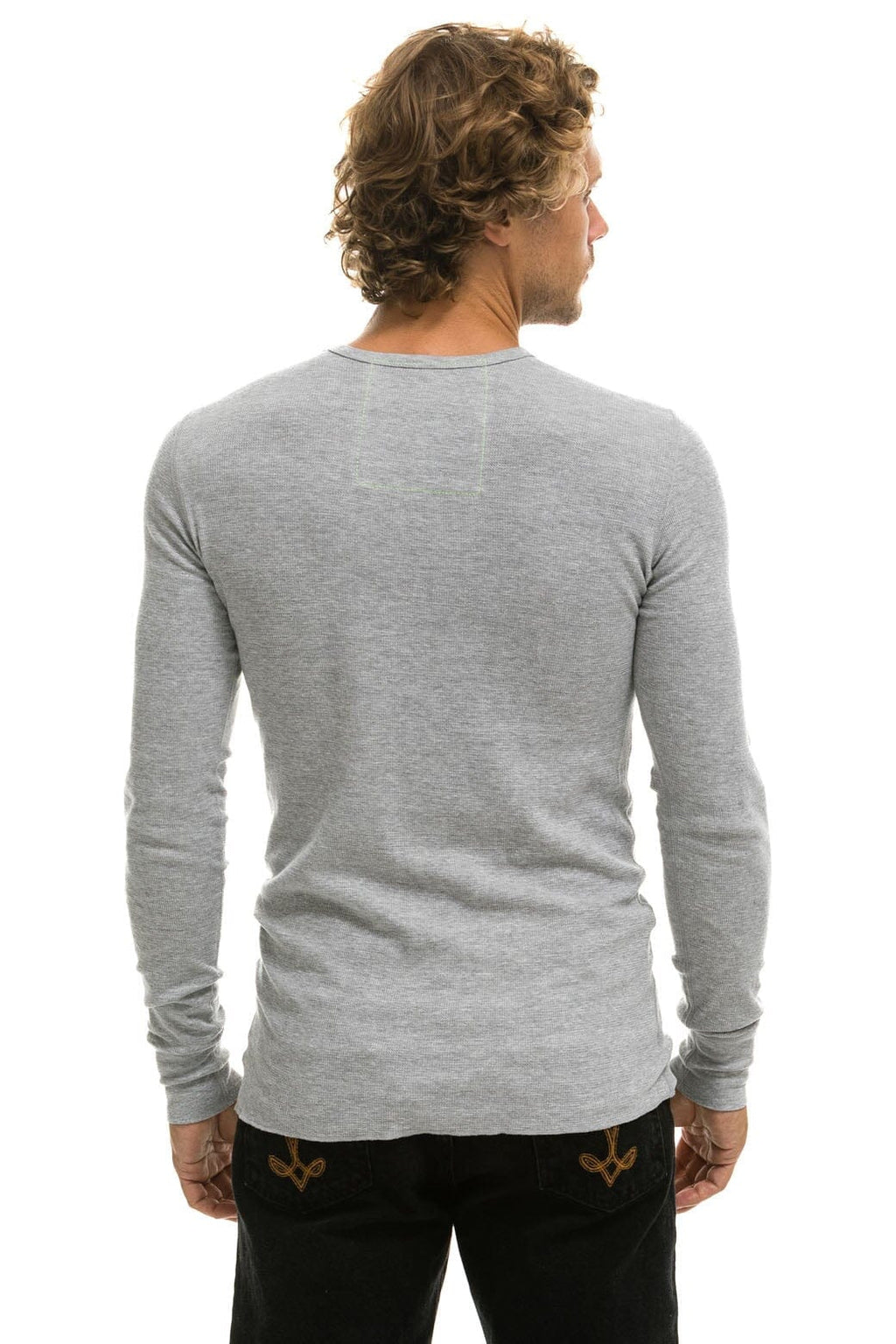 Retro AVIATOR NATION VENICE THERMAL - HEATHER GREY