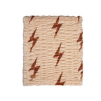 Retro Aviator Nation x Lola Blanket - Beige Copper Bolt