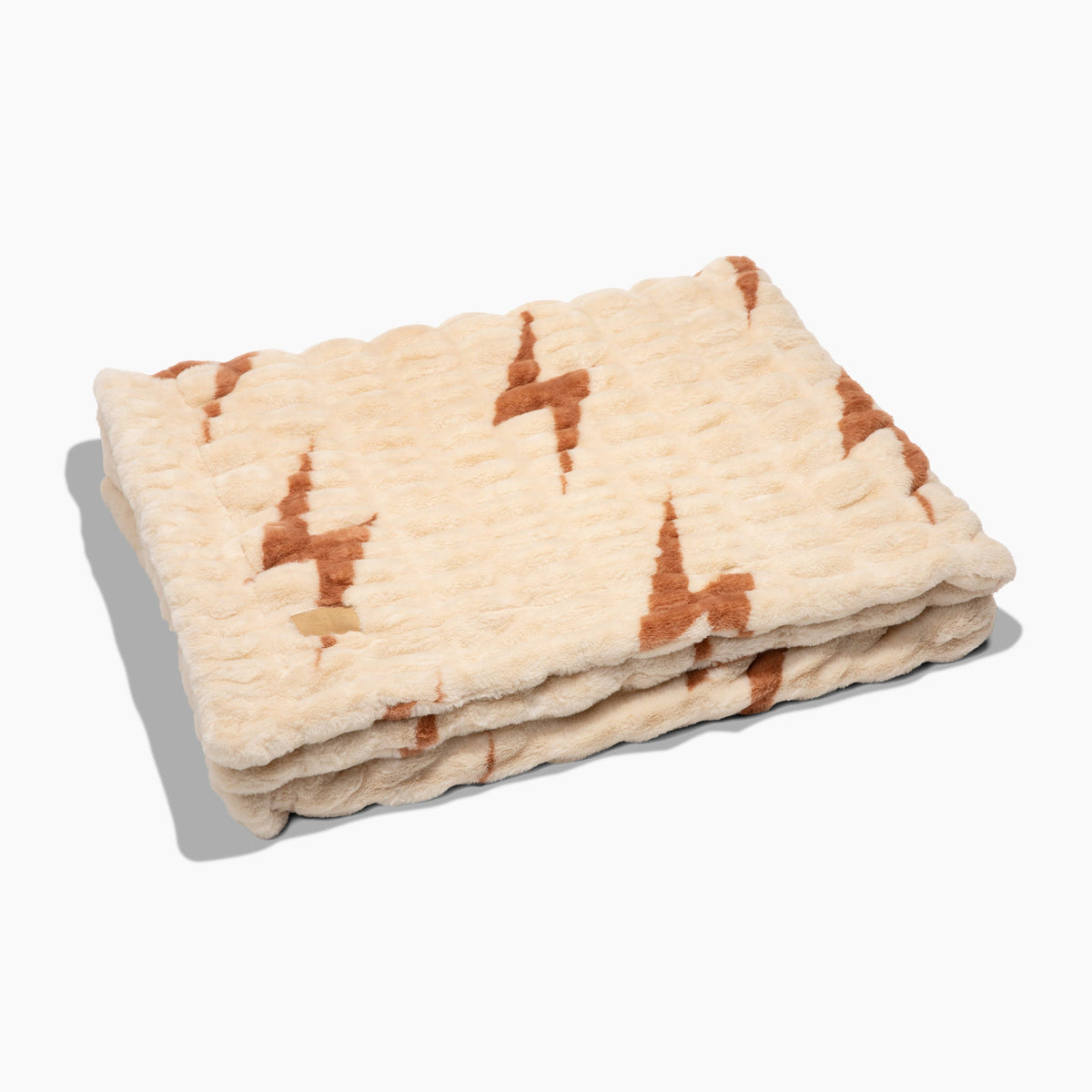 Retro Aviator Nation x Lola Blanket - Beige Copper Bolt