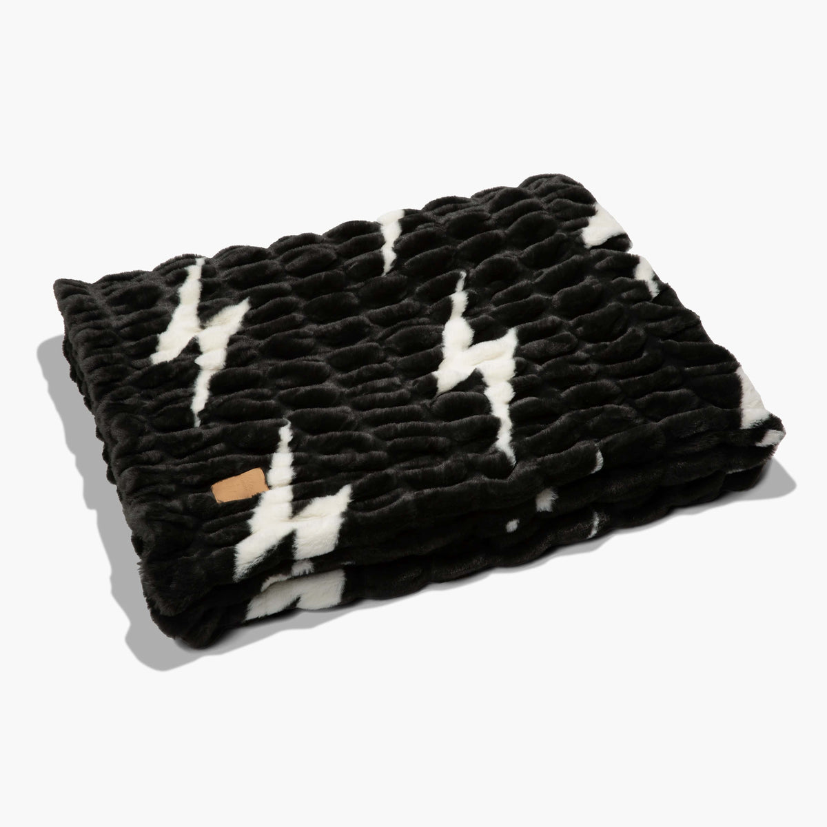 Retro Aviator Nation x Lola Blanket - Black White Bolt