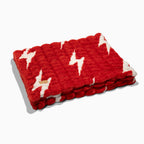 Retro Aviator Nation x Lola Blanket - Red White Bolt