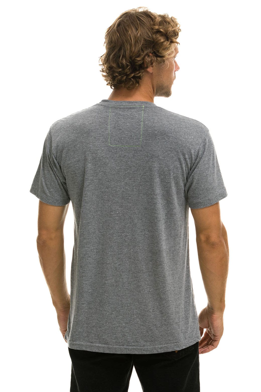 Retro BASIC TEE - HEATHER GREY